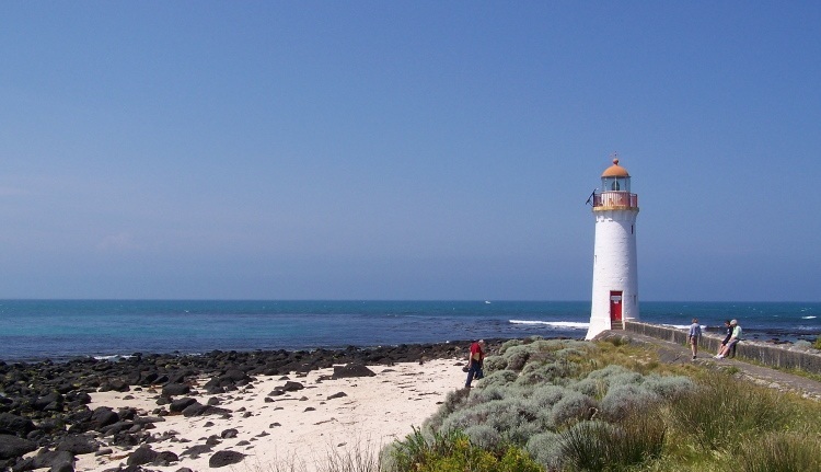 Griffiths Island Lighthouse, Port Fairy, Victoria