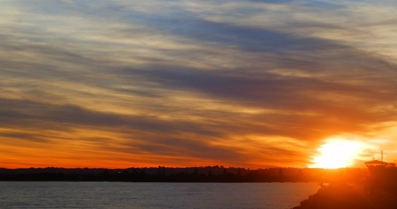 Sunset in Ballina, New South Wales