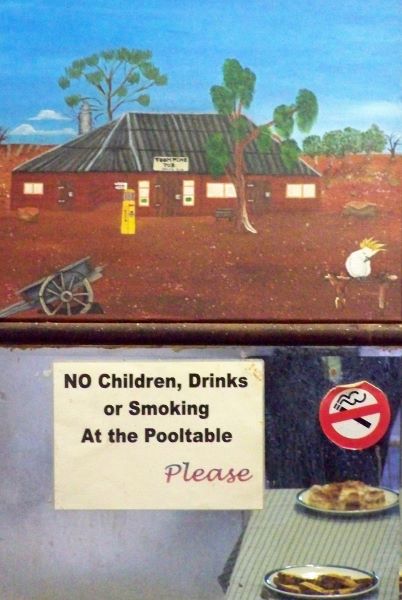 Sign in the Toompine Pub