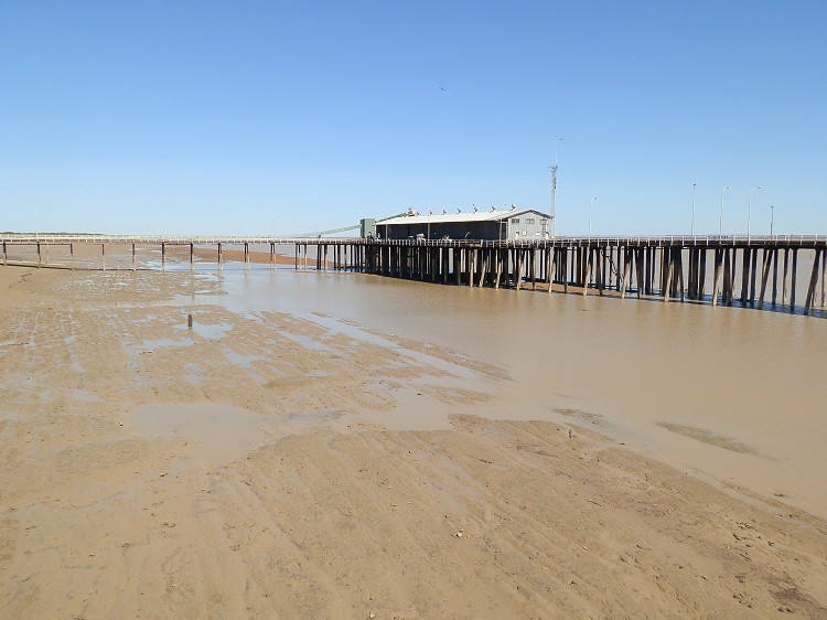 Low Tide at Derby Jetty