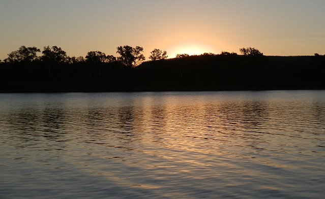 Sunset on the Victoria River