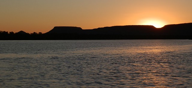Sunset Silhouettes, Victoria River