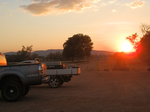 Sunset at the Golf Course, Kununurra, Western Australia