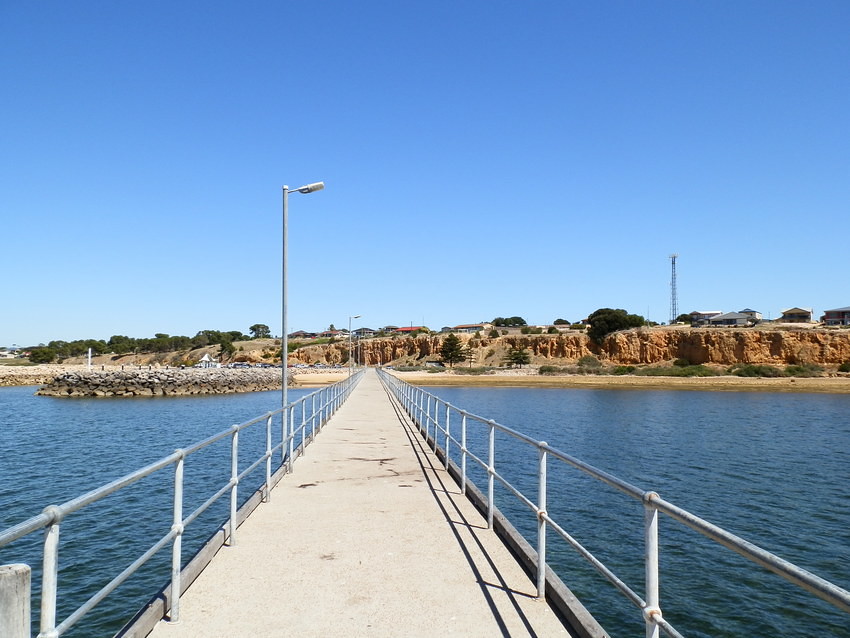 Port Vincent Cliffs Loo (on right at end of Jetty), Yorke Peninsula