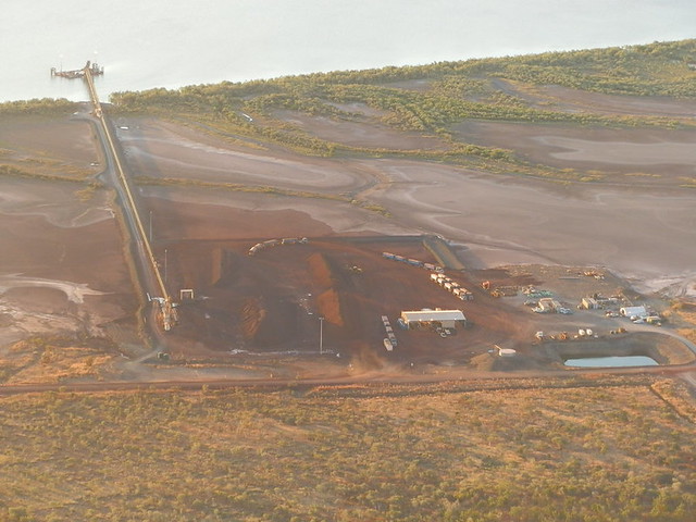 Iron Ore at Wyndham Port, Western Australia