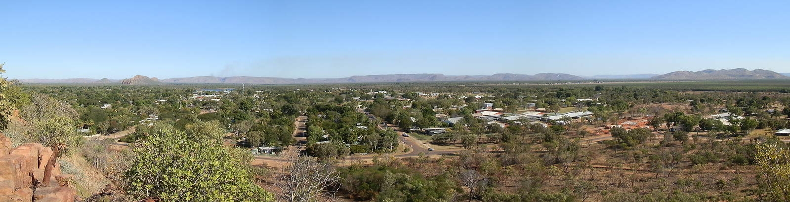 Kununurra from Kellys Knob Lookout, Kimberley, Western Australia