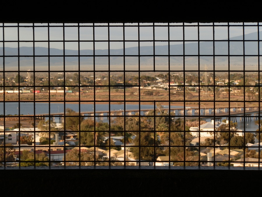 Water Tower Lookout View of Spencer Gulf Bridge