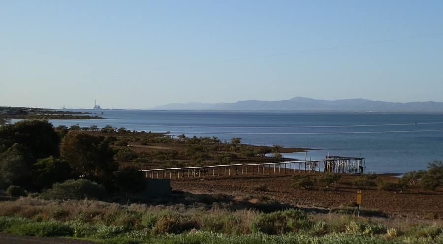 Port Augusta Power Station from Blanche Harbour Road, Port Augusta