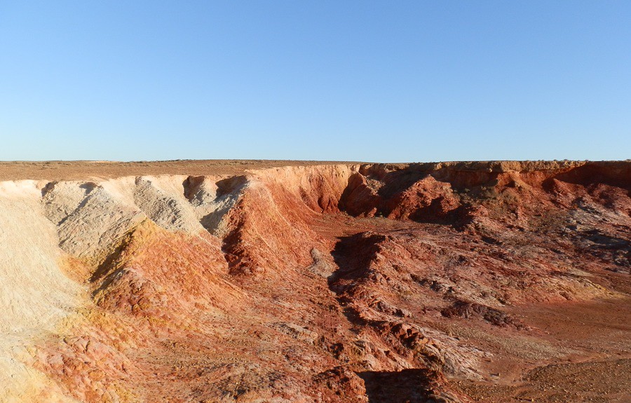 Early evening at the Ochre Pits via Lyndhurst