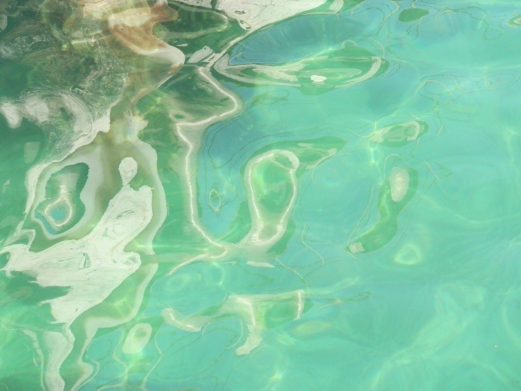 Water at Point Turton Jetty, Yorke Peninsula, South Australia