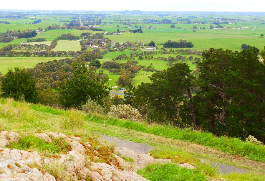 Mount Schank from Centenary Tower, Mount Gambier, Limestone Coast