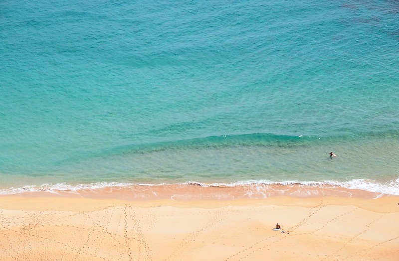 Anson Bay Beach Surfers, Norfolk Island