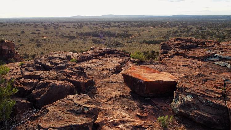 Rocks at Wild Dog Hill Summit, Whyalla Conservation Park, South Australia
