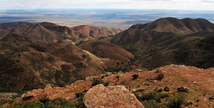 Another Dutchman's Stern Summit View, Flinders Ranges, South Australia
