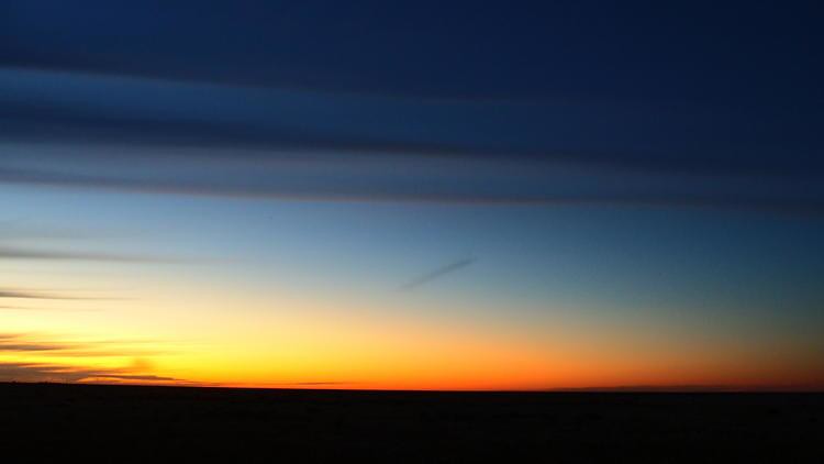 Mosquito Trails in the Sunset, Deniliquin, New South Wales