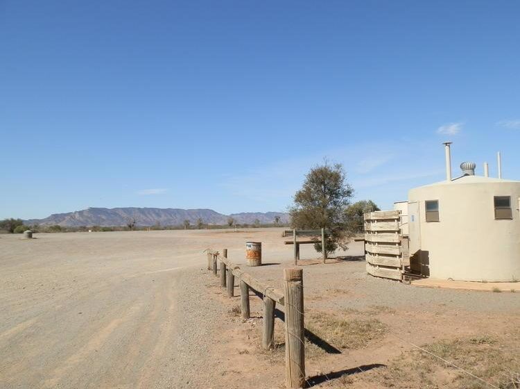 View from the Loo, Parachilna, Flinders Ranges, South Australia