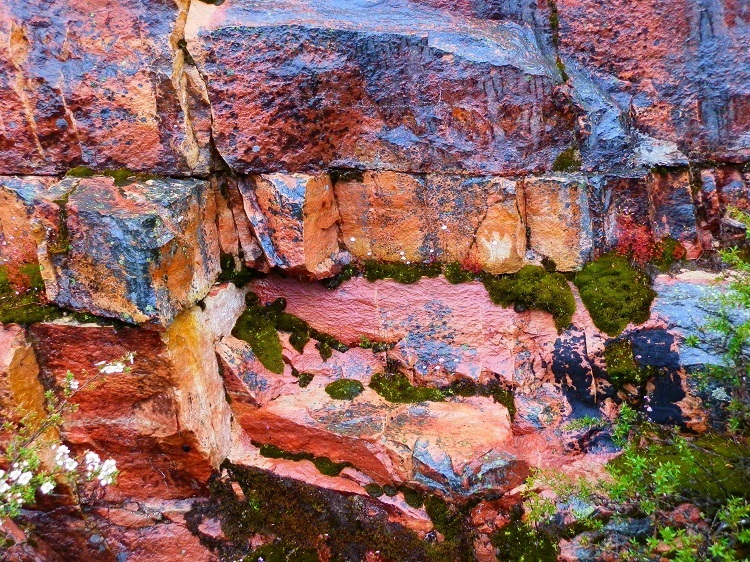 Wet Rocks on the Mt William road, Grampians, Victoria