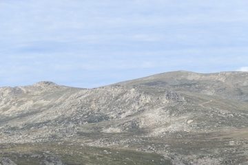 Mt Kosciuszko from Charlotte Pass Lookout, Snowy Mountains