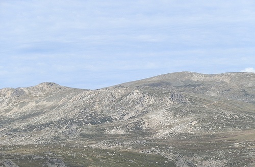 Mt Kosciuszko from Charlotte Pass Lookout, Snowy Mountains