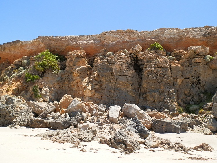 Rocks at Swimmers Beach, Yorke Peninsula, South Australia