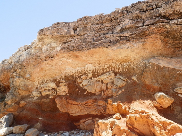 Rocks at Swimmers Beach, South Australia