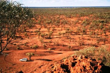 View from Baldy Top Lookout, Quilpie, Outback Queensland
