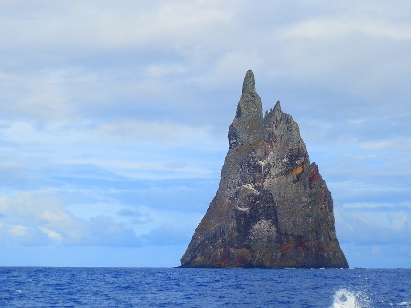 Balls Pyramid, via Lord Howe Island