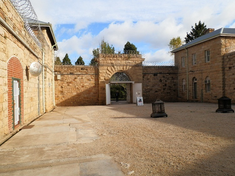 Beechworth Gaol, where Ned Kelly was tried, Beechworth, Victoria