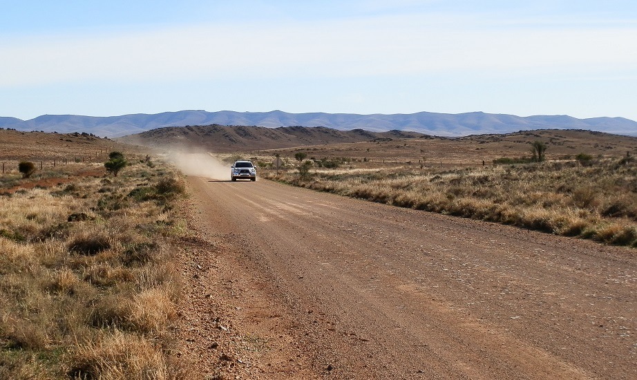 Ranges from Belton Road, Carrieton South Australia