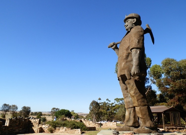 The BIG Miner - Map Kernow, or Son of Cornwall - Kapunda, South Australia