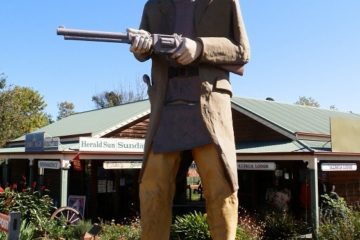 Big Ned Kelly, Glenrowan, Victoria