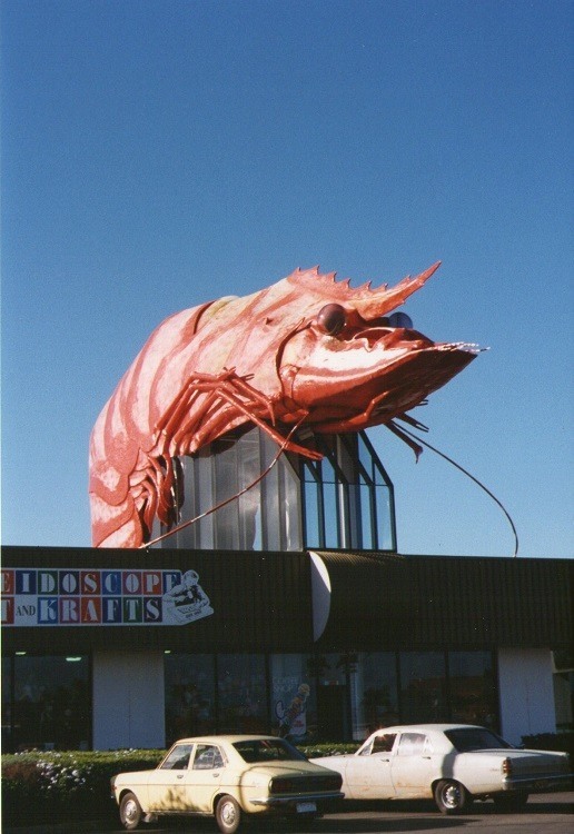 The Big Prawn in the Good Old Days ... early 1990's