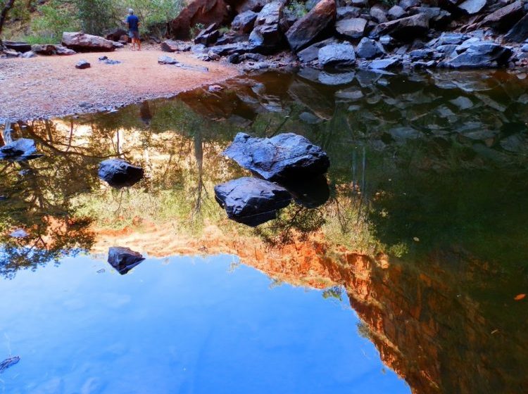 Reflections at Black Rock Falls, via Kununurra, Western Australia