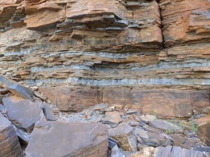 Rock Layers, Dales Gorge, Karijini National Park