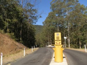 Border Crossing Donation Box, Lions Road