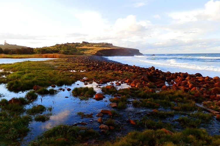 Boulder Beach and Lennox Head, via Ballina, New South Wales
