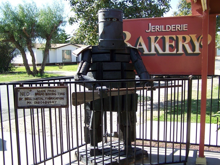 Bread-tin Ned, Jerilderie, New South Wales