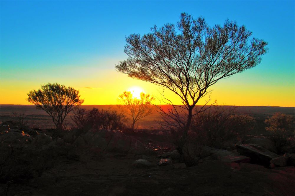 Sunset at the Living Desert, Broken Hill, New South Wales