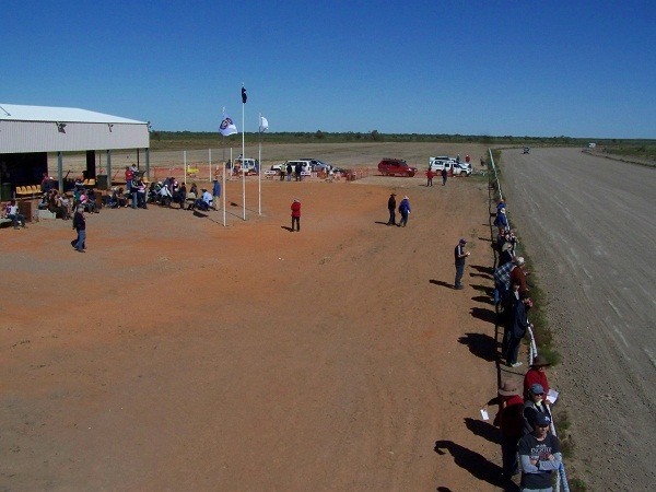 Race Track at 2011 Camel Races, Bedourie, Outback Queensland