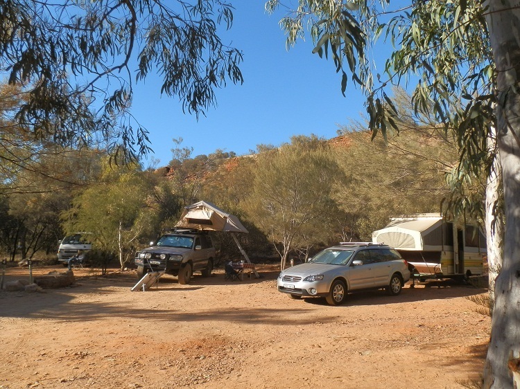 Ormiston Gorge Campground, Central Australia