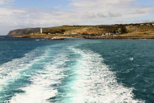 Aboard the Kangaroo Island Ferry