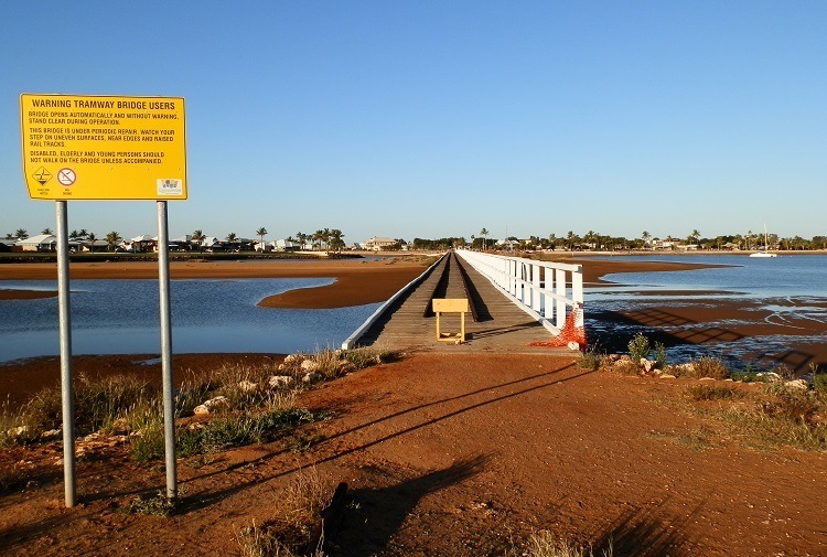 Tramway Bridge, Historic Precinct, Carnarvon, Western Australia