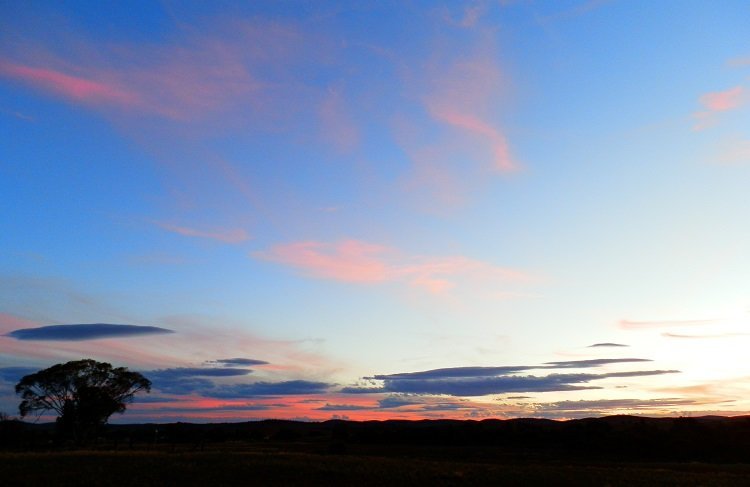 Sunset Carrieton South Australia