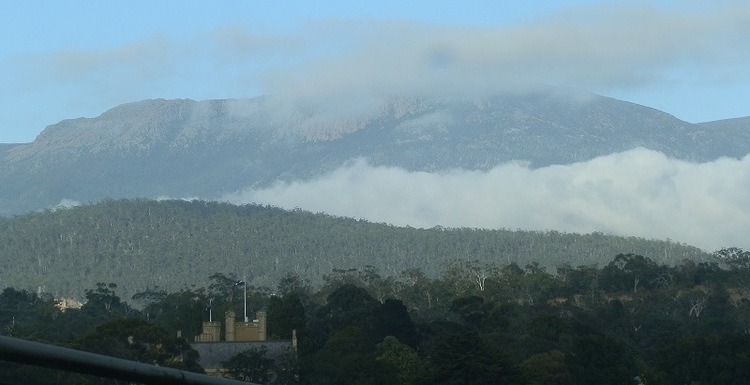 Cloud on Mt Wellington