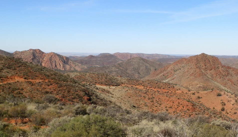 Coulthard Lookout View, Arkaroola Ridge-top Tour