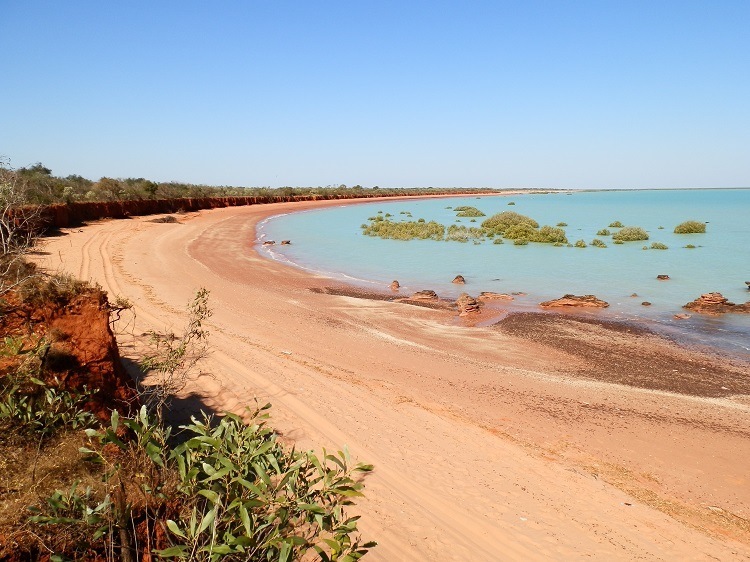 Roebuck Bay at Broome Bird Observatory, via Broome, Western Australia