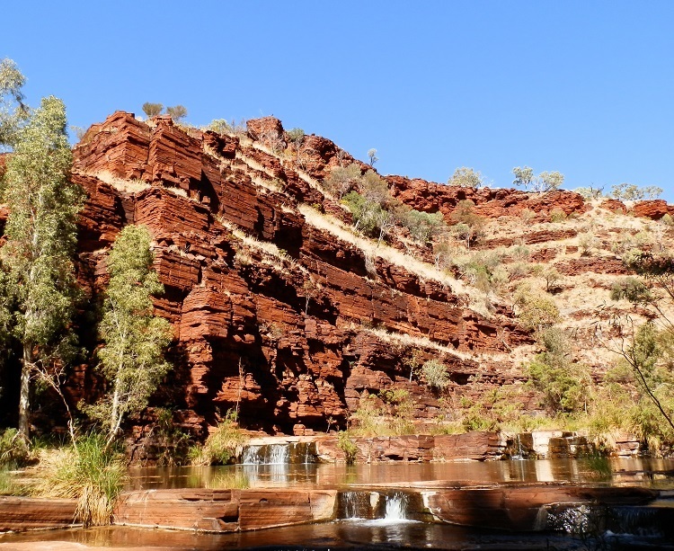 Dales Gorge Cascades, Karijini National Park, Western Australia