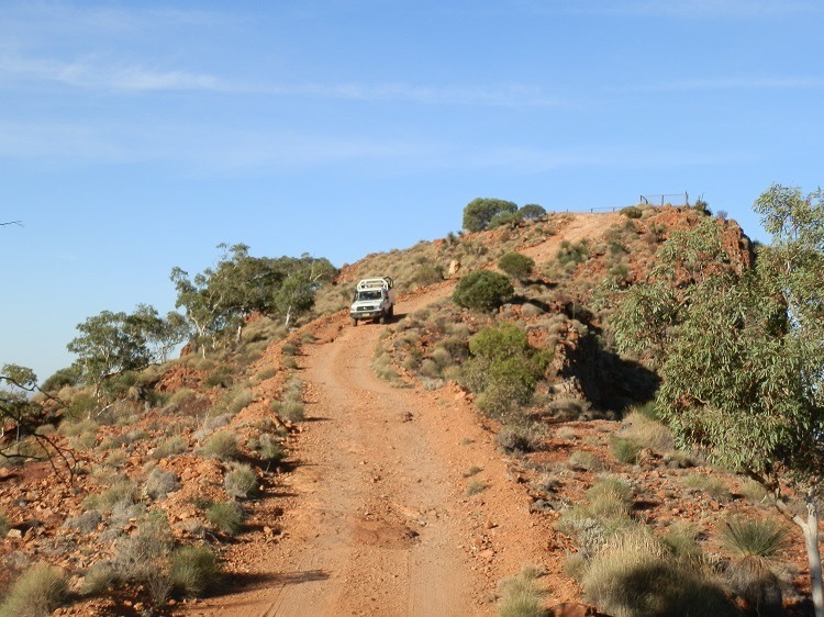 The descent from Sillers Lookout