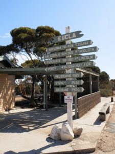 Eucla Signpost, Western Australia