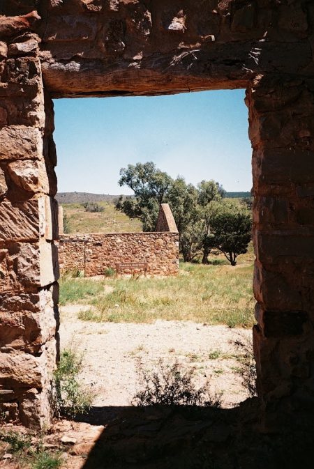 Window View, Kanyaka Homestead Ruins, Flinders Ranges, South Australia